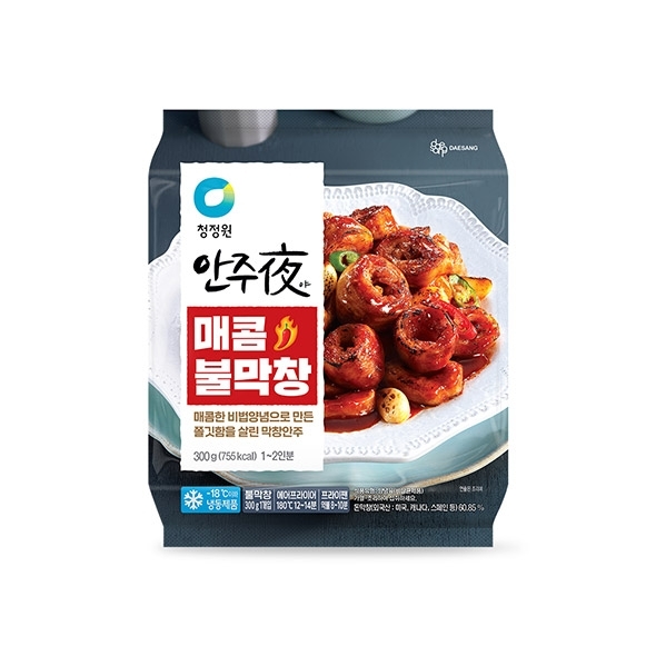 청정원 안주夜 매콤 불막창 300g