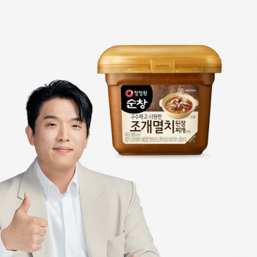 청정원 순창 조개멸치 찌개된장양념 450g