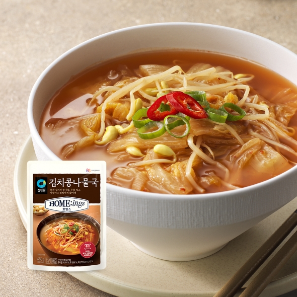 청정원 호밍스 김치콩나물국 450g 청정원 호밍스 김치콩나물국 450g