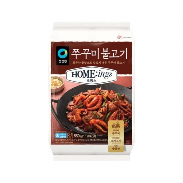 청정원 호밍스 쭈꾸미불고기 550g