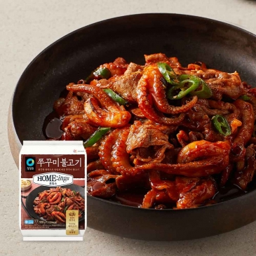 청정원 호밍스 쭈꾸미불고기 550g