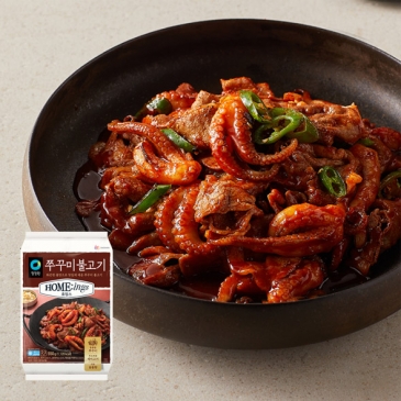 청정원 호밍스 쭈꾸미불고기 550g