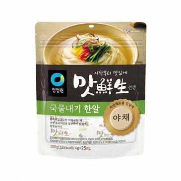 청정원 맛선생 야채 국물내기 한알 100g(25개입)