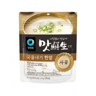 청정원 맛선생 사골 국물내기 한알 87.5g(25개입)