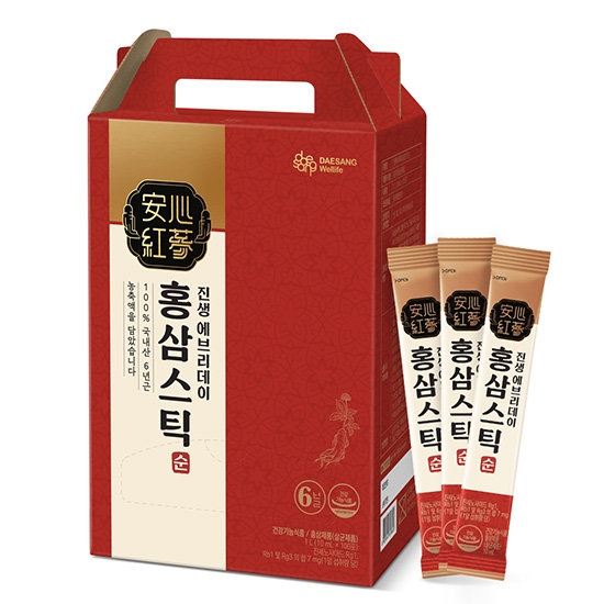 ★특가★ 대상웰라이프 진생에브리데이 홍삼스틱 순 (10mlx100포)