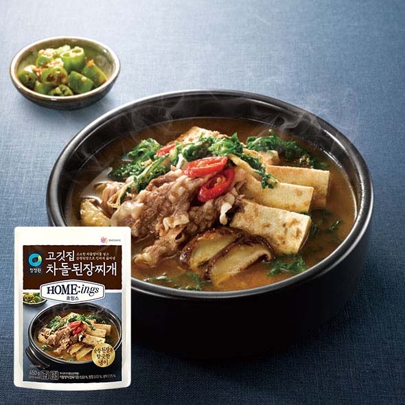 청정원 호밍스 고깃집 차돌된장찌개 450g 청정원 호밍스 고깃집 차돌된장찌개 450g
