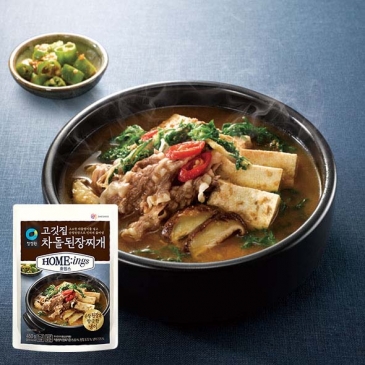 청정원 호밍스 고깃집 차돌된장찌개 450g