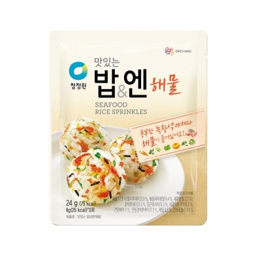 청정원 맛있는밥&엔해물 24g