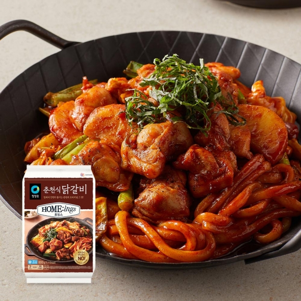 청정원 호밍스 춘천식 닭갈비 800g