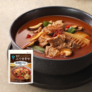 청정원 호밍스 얼큰고기짬뽕탕 450g