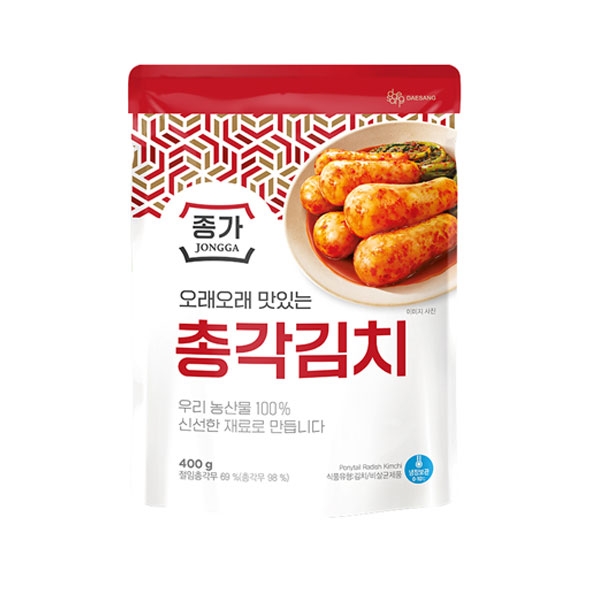 종가 총각김치 400g(파우치)