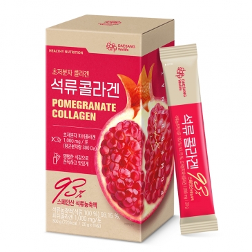 [콜라겐 1000mg] 대상웰라이프 석류콜라겐 (20gx15포), 1박스