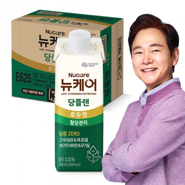뉴케어 당플랜 호두맛 (200mlx30팩), 1박스 /당뇨환자용 균형영양식