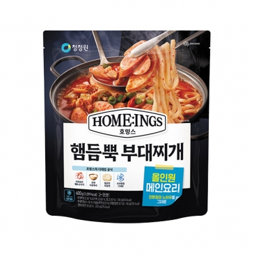 청정원 호밍스 햄&고기 듬뿍 부대찌개 600g