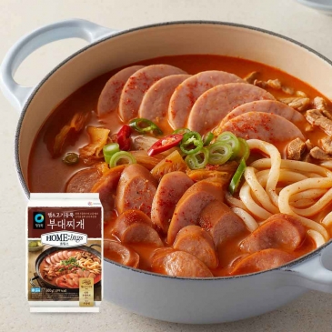 청정원 호밍스 햄&고기 듬뿍 부대찌개 600g