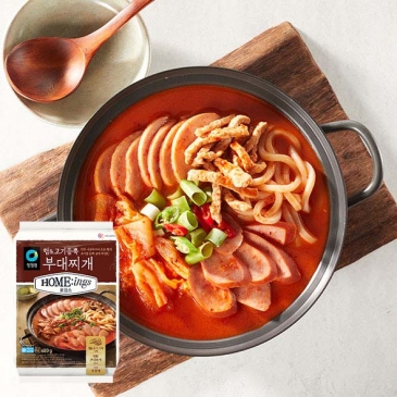 청정원 호밍스 햄&고기 듬뿍 부대찌개 600g