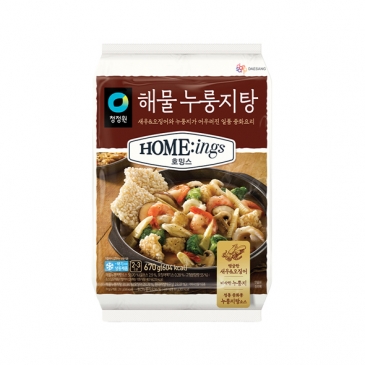 청정원 호밍스 해물누룽지탕 670g