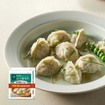 청정원 호밍스 촉촉한 고기물만두 350g*2