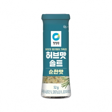 청정원 허브맛솔트 순한맛 52g