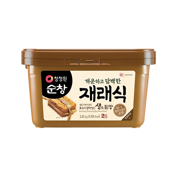 청정원 순창 재래식 생된장 2.8kg