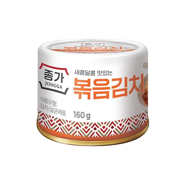 종가 고소한맛 볶음김치 160g(캔)