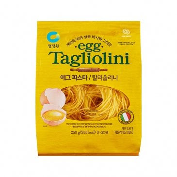 청정원 에그탈리올리니 파스타 250g