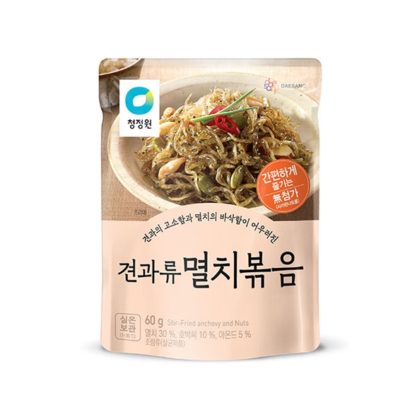 청정원 견과류 멸치볶음 60g 청정원 견과류 멸치볶음 60g