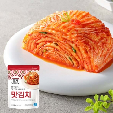 종가 썰어담은 맛김치 200g(AL)