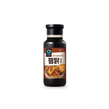 청정원 찜닭양념 500g(411 ml)닭2마리(약 2 kg)용