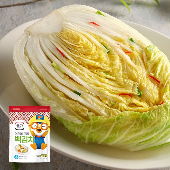 종가 어린이 한입 백김치 300g