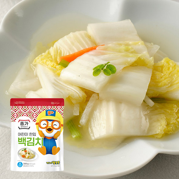 종가 어린이 한입 백김치 300g