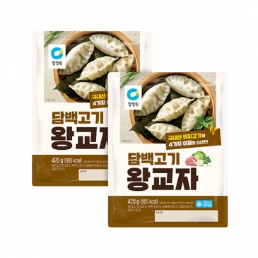 (기획)청정원 민속왕교자 420gx2개