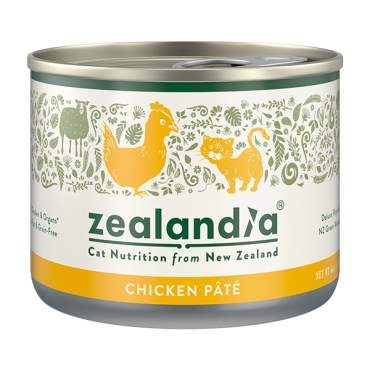 질란디아 캣 캔 뉴질랜드 고양이 습식사료 주식캔 치킨 파테 170g