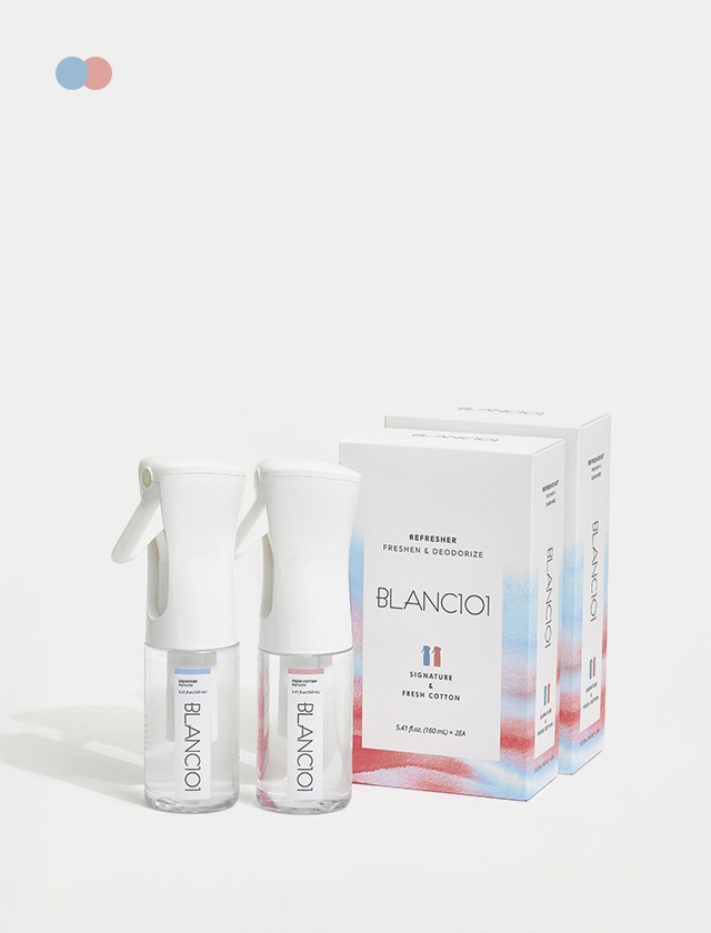 [클리어런스]160ml 리프레셔 시그니처+프레시코튼 세트 2Box