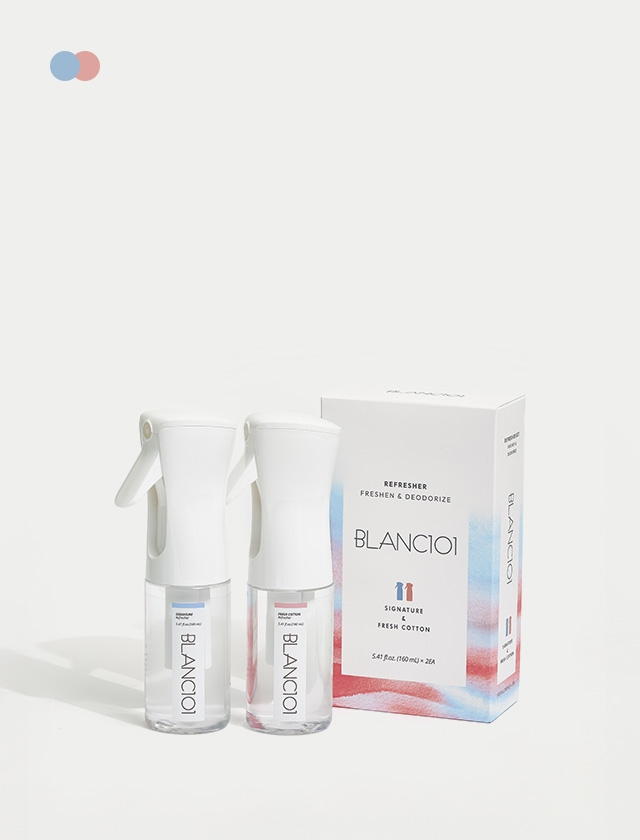[클리어런스]160ml 리프레셔 시그니처+프레시코튼 세트 1Box