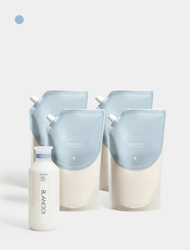 1L 리필 유연제 시그니처 4개 세트 1Box+1L 유연제 시그니처 1개