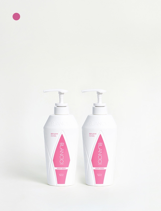 [클리어런스]500ml 바디로션 메리베리 2개