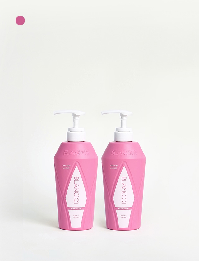 [클리어런스]500ml 바디워시 메리베리 2개