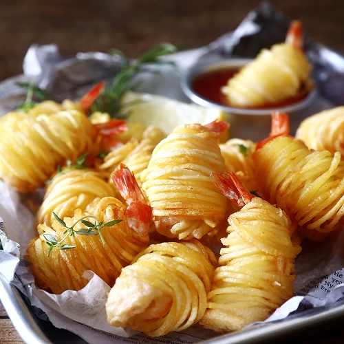 [재입고] 감자말이 새우튀김 300g(30g x 10ea)