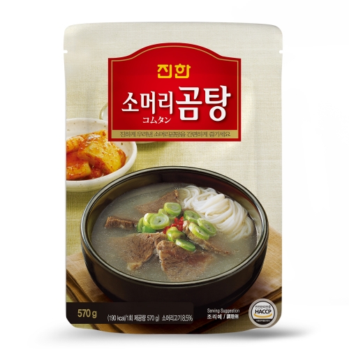 [진한식품]진한 소머리곰탕 4.56kg (570gx8개)