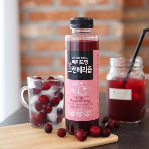 웰프레쉬 메이드영 크랜베리즙 420ml