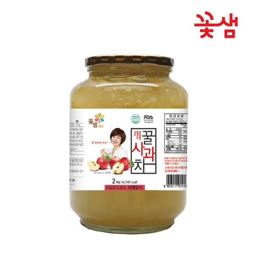 (사은품 증정) 꽃샘 꿀사과차 2kg