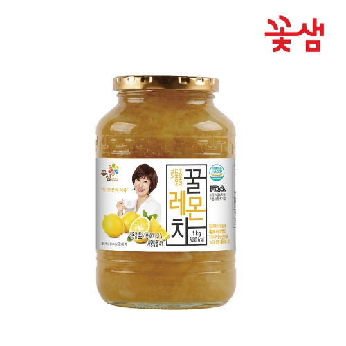 (사은품 증정) 꽃샘 꿀레몬차1kg