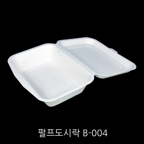 B-004호 펄프용기 친환경 도시락 1박스