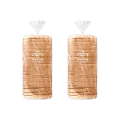[SPC삼립] 냉동 뉴욕샌드위치 식빵 2봉 (990g×2pack)