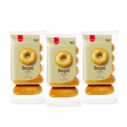 [SPC삼립] 냉동 베이글 어니언 5입 3봉 (500g×3pack)