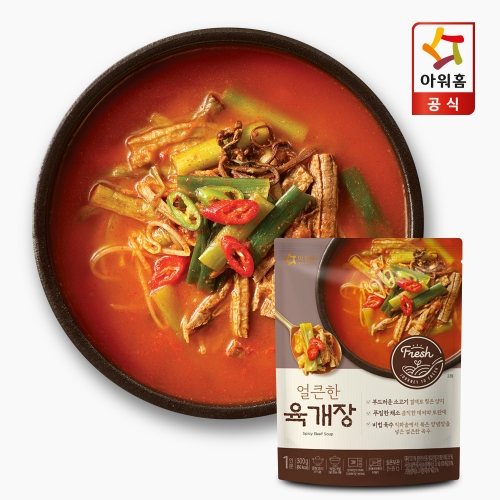 [아워홈] 얼큰한 육개장 300g x 12입 (1BOX)