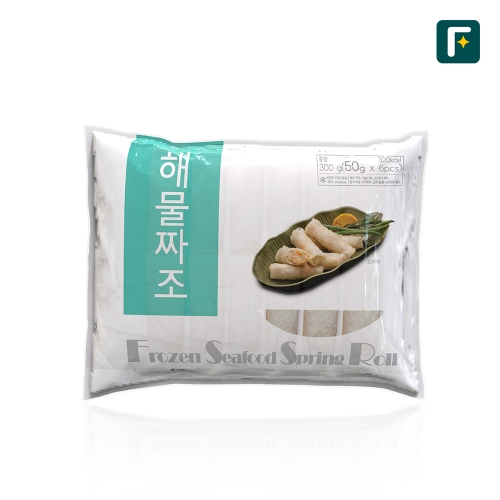 [펀쿡] 해물짜조 300g (50gX6개입) 스프링롤 베트남만두 춘권 업소용