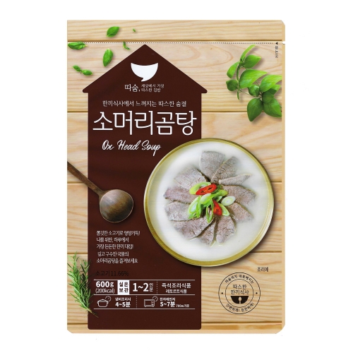 [선미식품] 소머리곰탕 600g 25개입