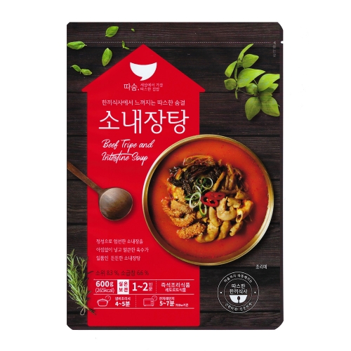 [선미식품] 소내장탕 600g 25개입